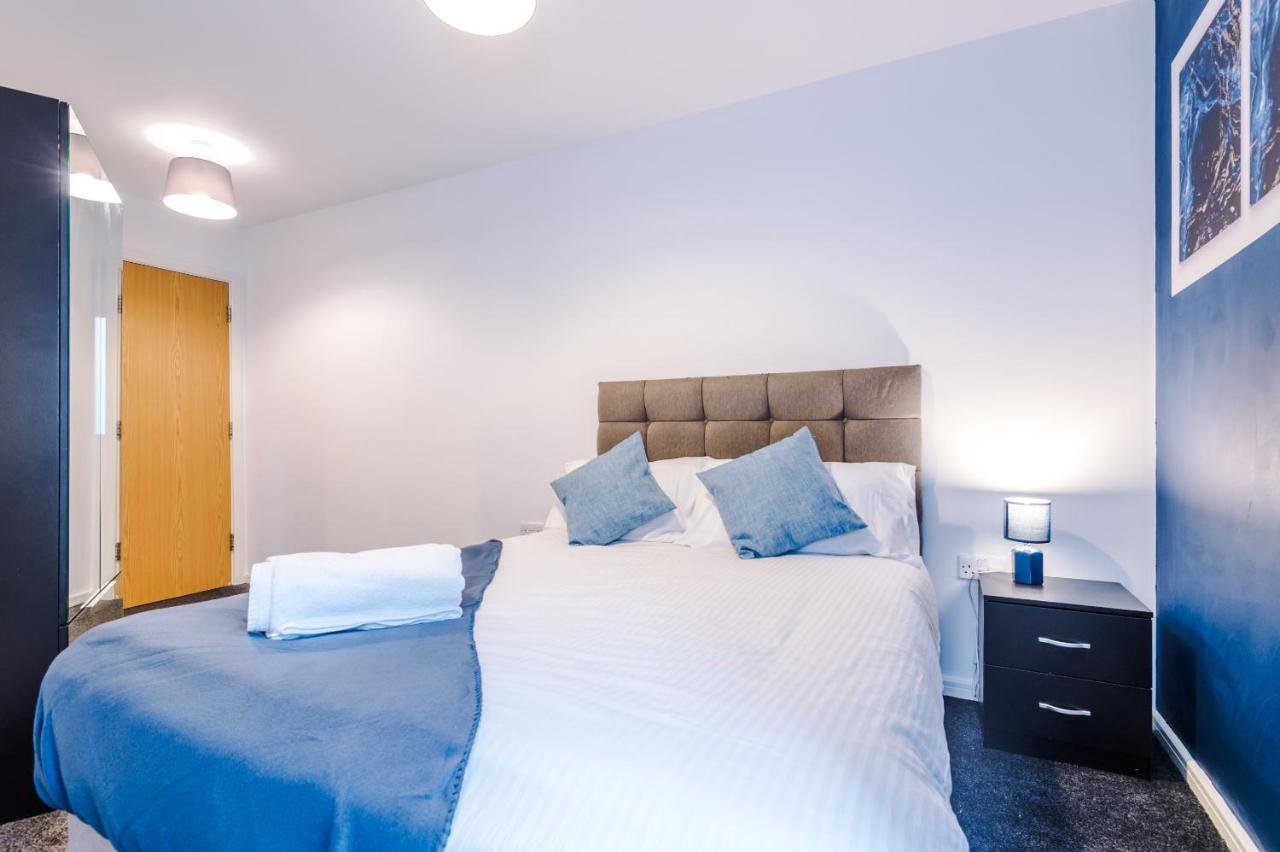 2 Bed Apartment With Balcony Private Parking Near Etihad Stadium, Coop Live Manchester Dış mekan fotoğraf