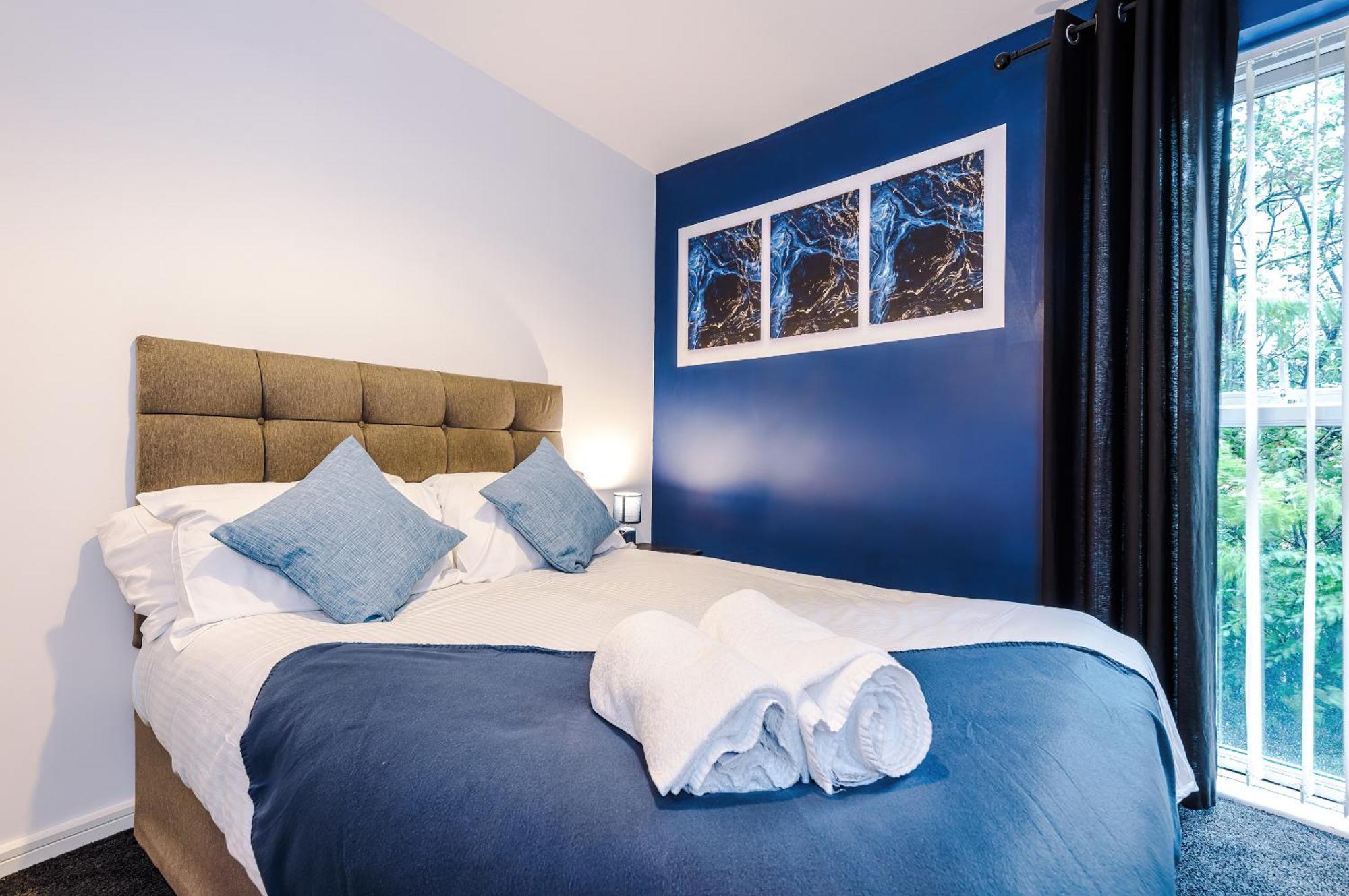 2 Bed Apartment With Balcony Private Parking Near Etihad Stadium, Coop Live Manchester Dış mekan fotoğraf